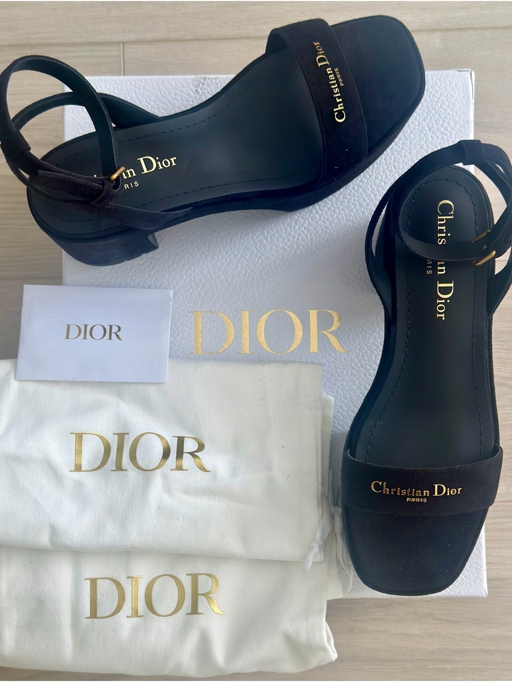 BNIB CHRISTIAN DIOR SANDAL D-LANE